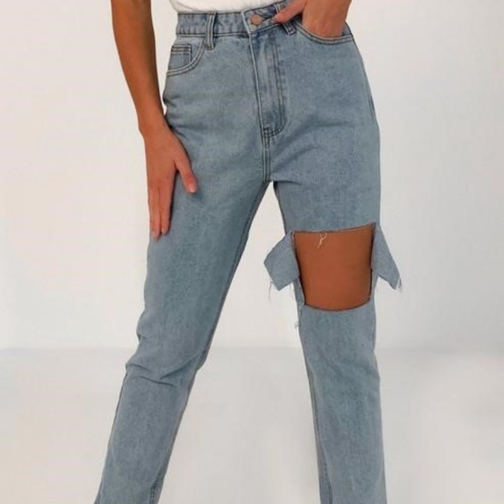 Missguided Wrath Straight Leg Jeans